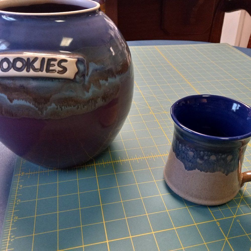 Neher Cookie Jar and Coffee Mug